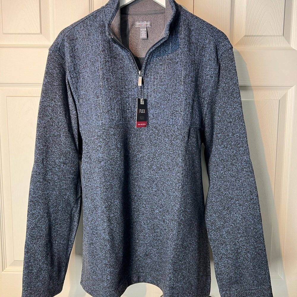 Van Heusen men’s sweater blue size XL brand new